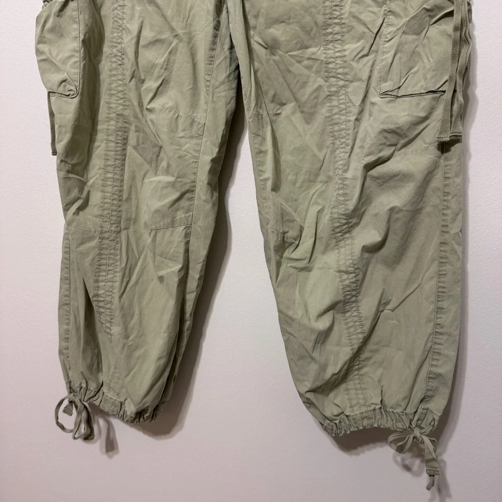 Anthropologie Tactical Utility Cargo Pants Green Size 32 Women’s Jogger - Picture 5 of 9